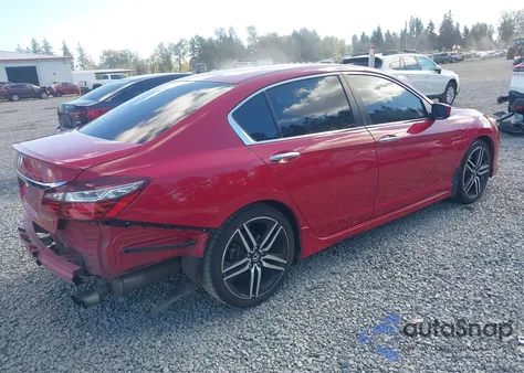 2017 Honda Accord Sport из США, поврежденный, VIN 1HGCR2F63HA003198
